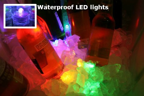 Birthday decoration ideas - Waterprrof LED lights